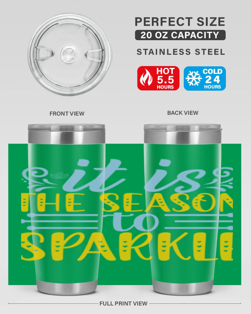 It is the season to sparkle256#- winter- Tumbler