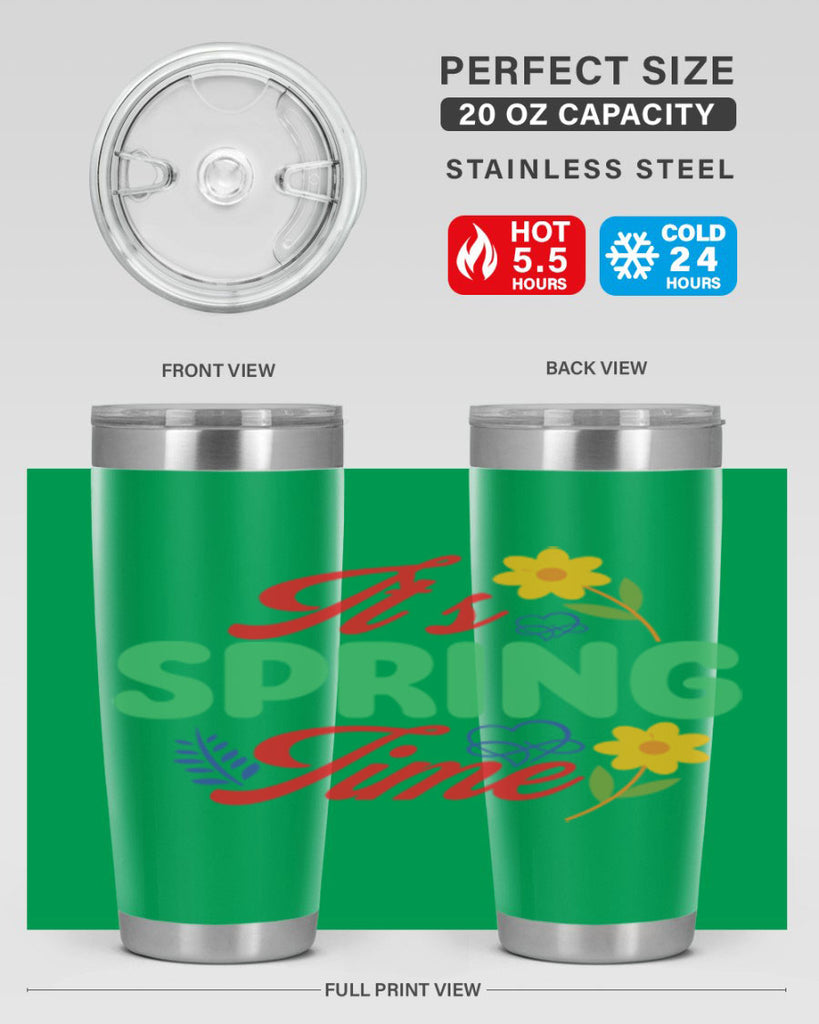It's Spring Time 277#- spring- Tumbler