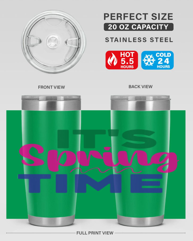 It's Spring Time 278#- spring- Tumbler