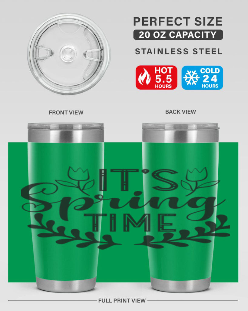 It's spring time281#- spring- Tumbler
