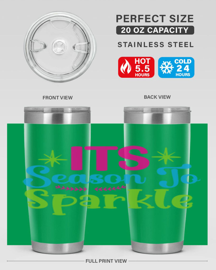 Its Season To Sparkle 267#- winter- Tumbler