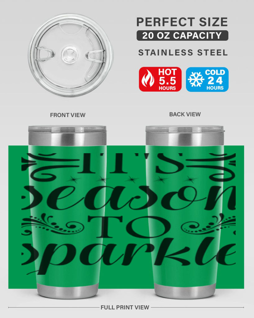 Its Season to Sparkle 271#- winter- Tumbler