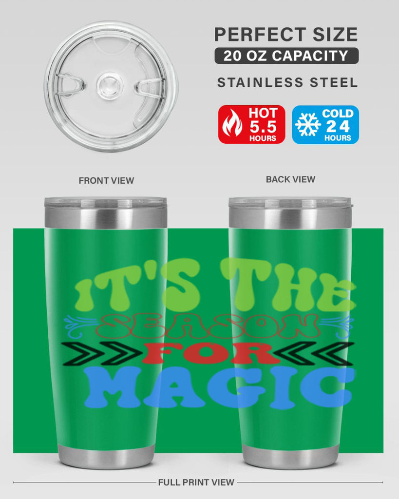 Its the season for magic 260#- winter- Tumbler