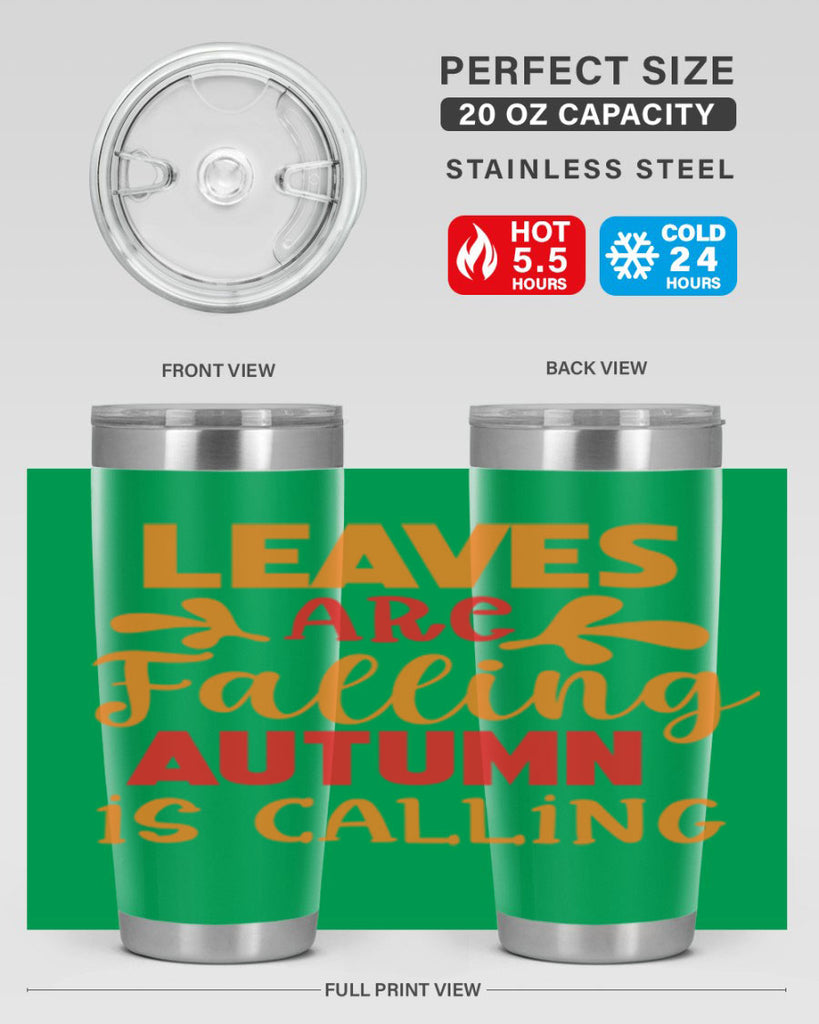 LeavesAreFallingAutumnis 394#- fall- Tumbler