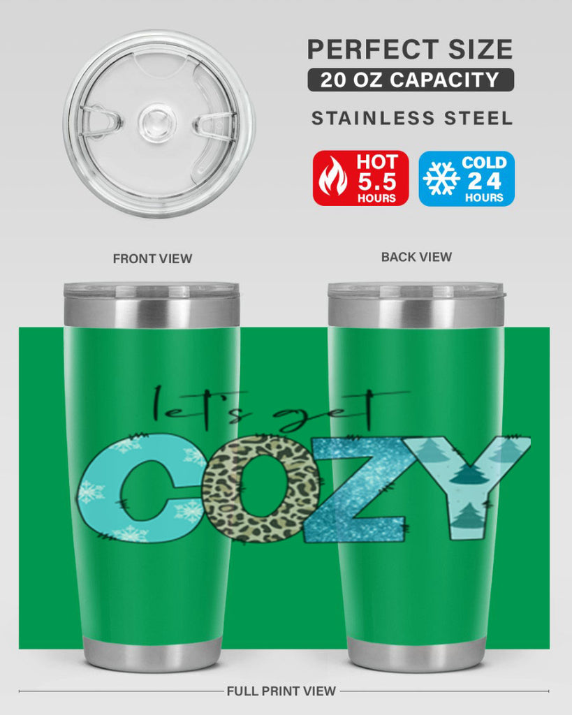 Let s cozy 295#- winter- Tumbler