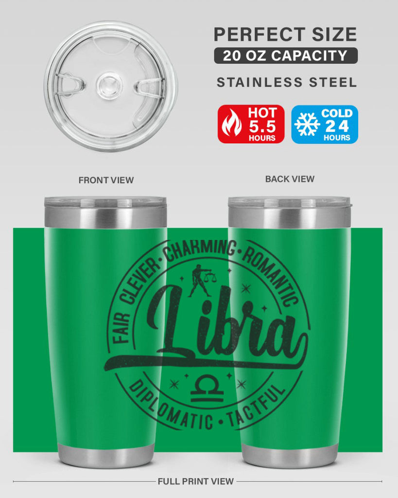Libra 323#- zodiac- Tumbler