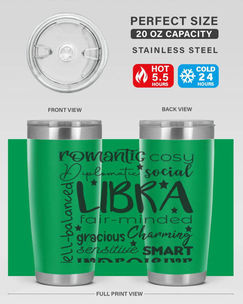 Libra 569#- zodiac- Tumbler