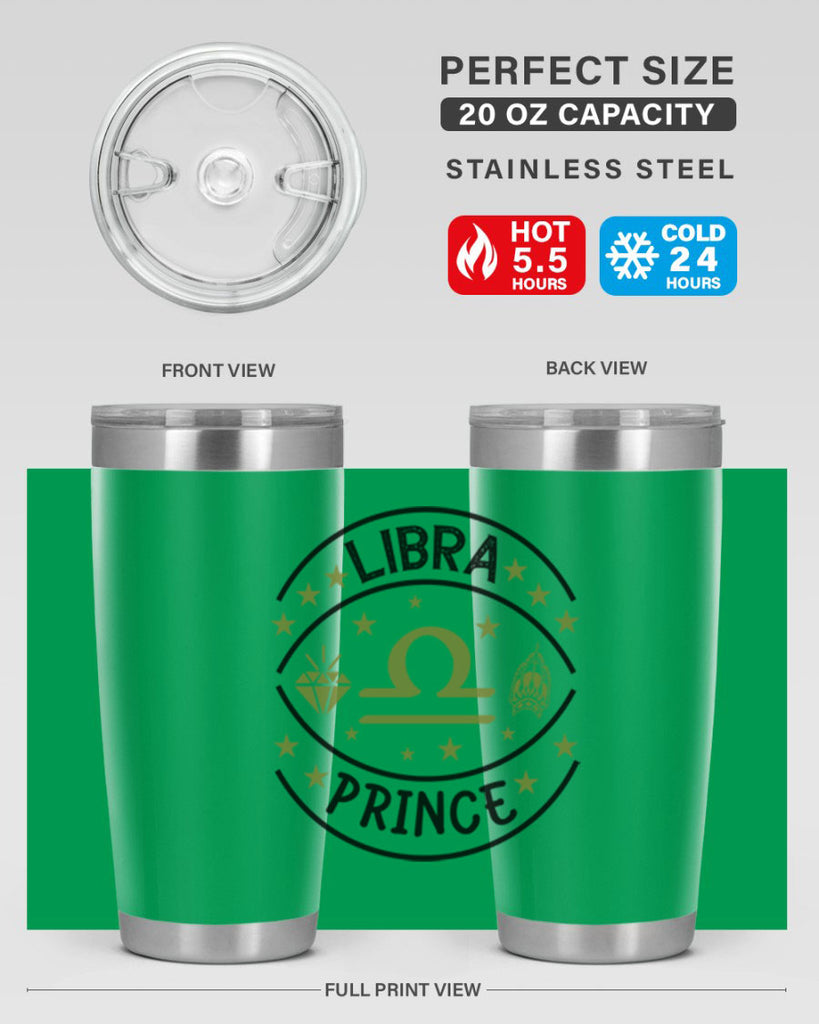 Libra prince 325#- zodiac- Tumbler