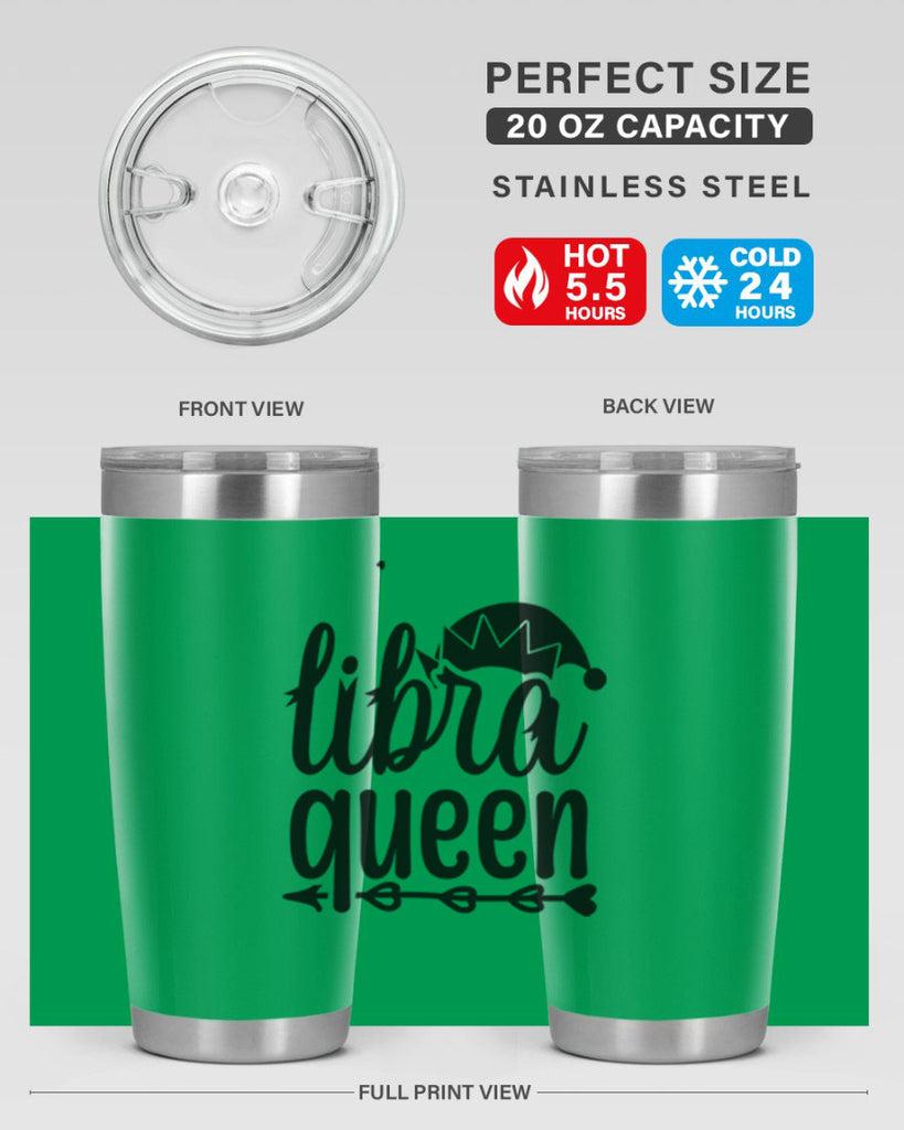 Libra queen 326#- zodiac- Tumbler