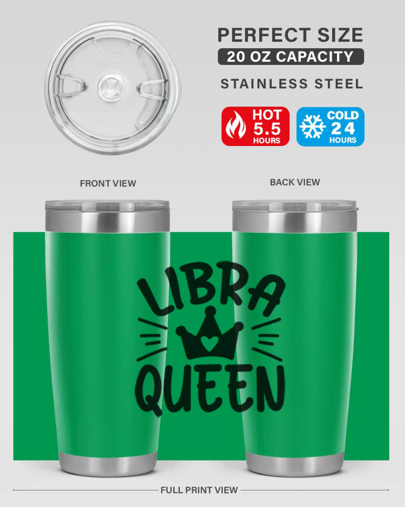Libra queen 327#- zodiac- Tumbler