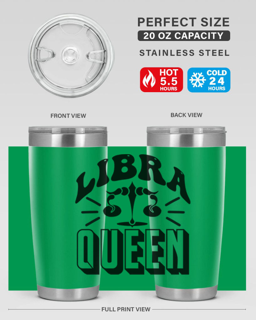 Libra queen 329#- zodiac- Tumbler