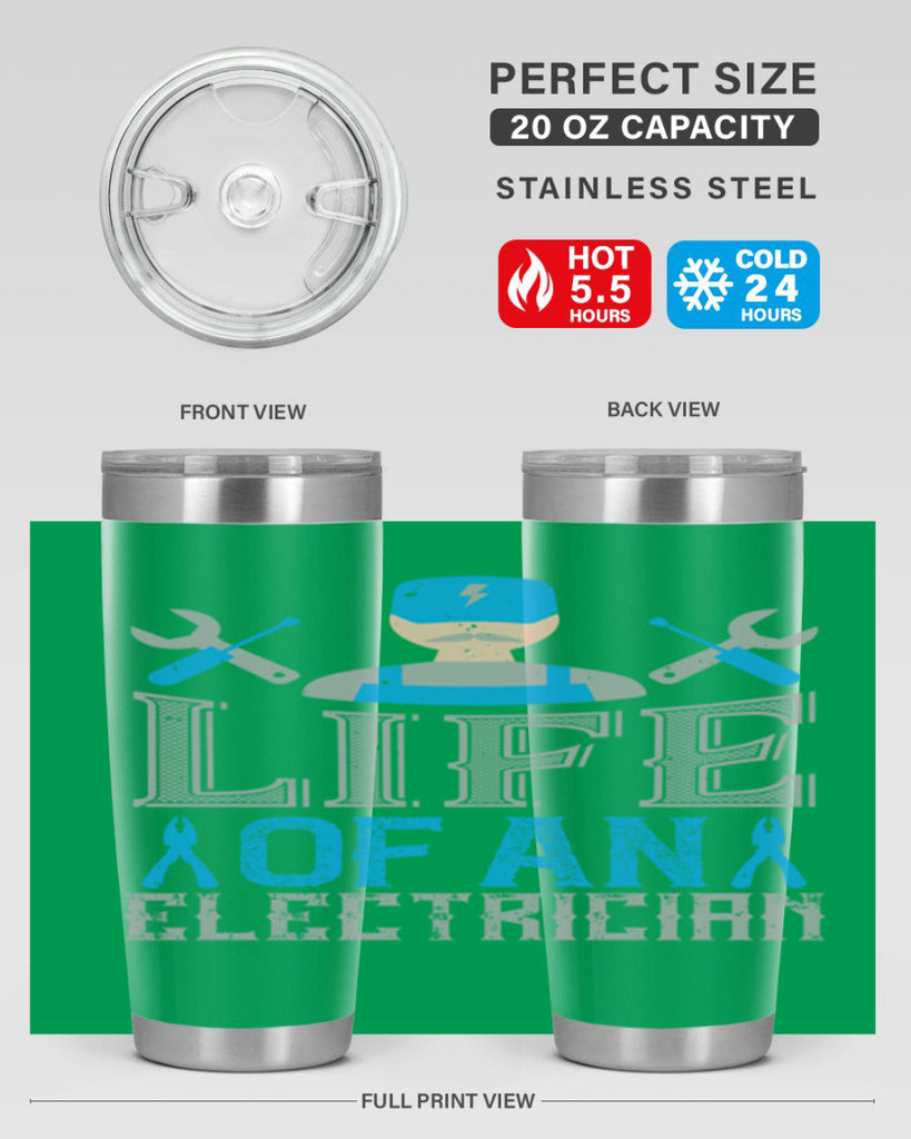 Life of an electrician Style 26#- electrician- tumbler