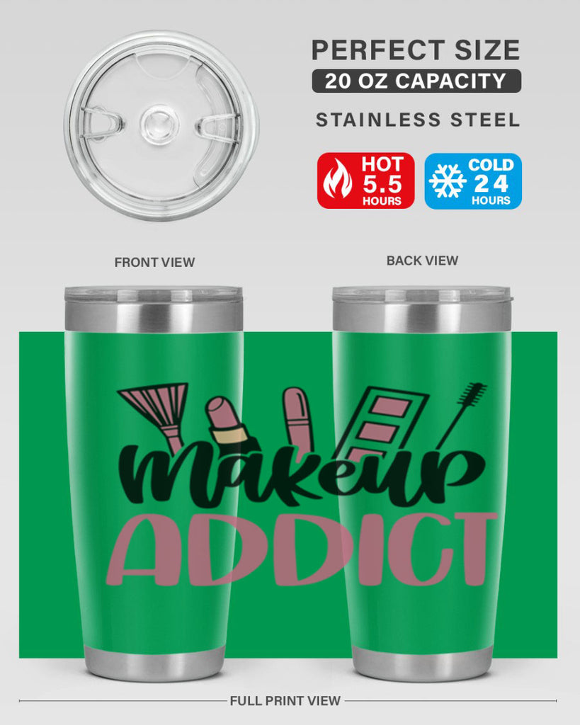 Makeup Addict Style 55#- make up- Tumbler