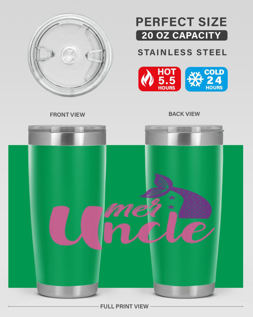 Mer Uncle 347#- mermaid- Tumbler