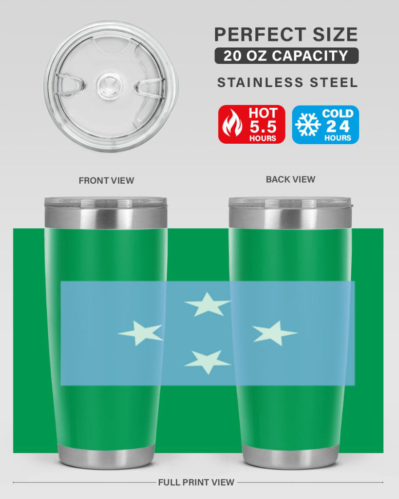 Micronesia 86#- world flags- Tumbler