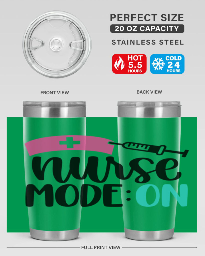 Nurse Mode ON Style Style 102#- nurse- tumbler