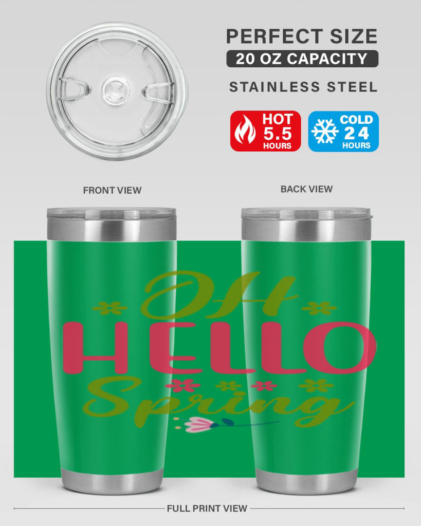 Oh Hello Spring 360#- spring- Tumbler