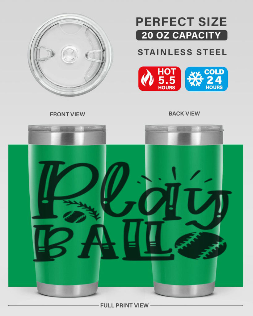Play ball 2032#- baseball- Tumbler