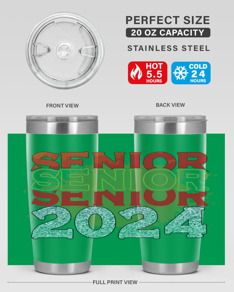 Senior 2024 1 11#- 12th grade- Tumbler