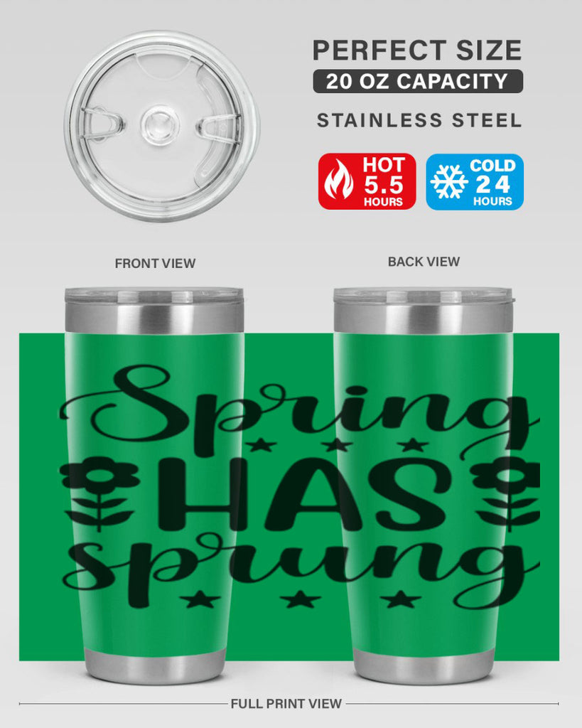 Spring has sprung  491#- spring- Tumbler