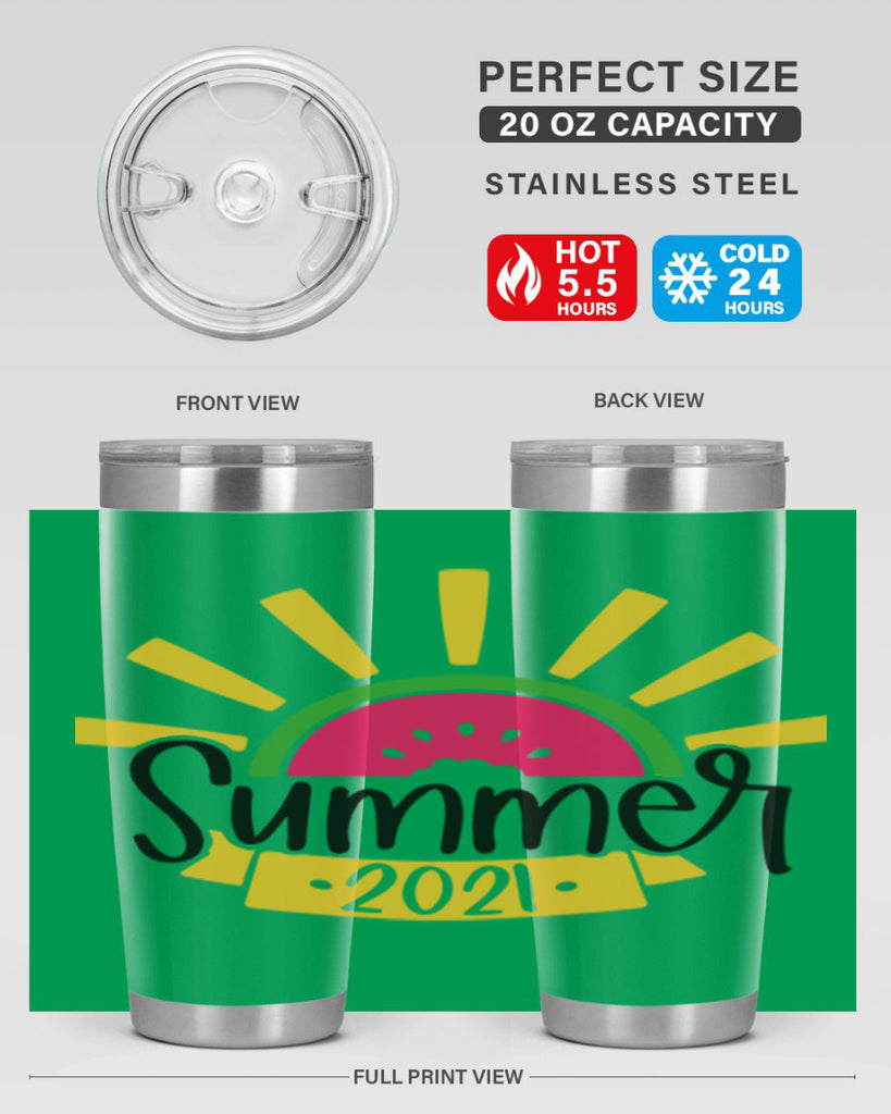 Summer Style 24#- summer- Tumbler