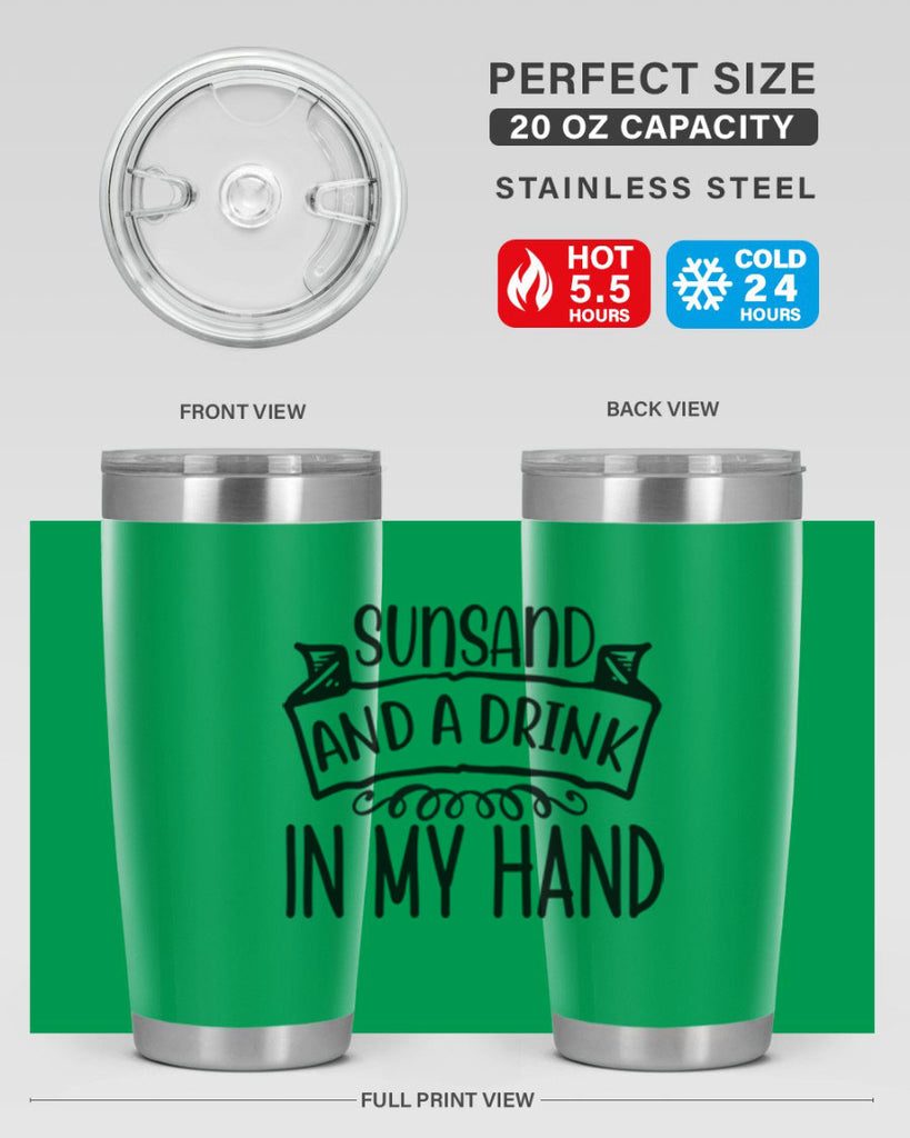 Sunsandandadrinkin 483#- zodiac- Tumbler
