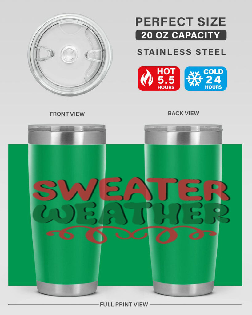 Sweater Weather 399#- winter- Tumbler