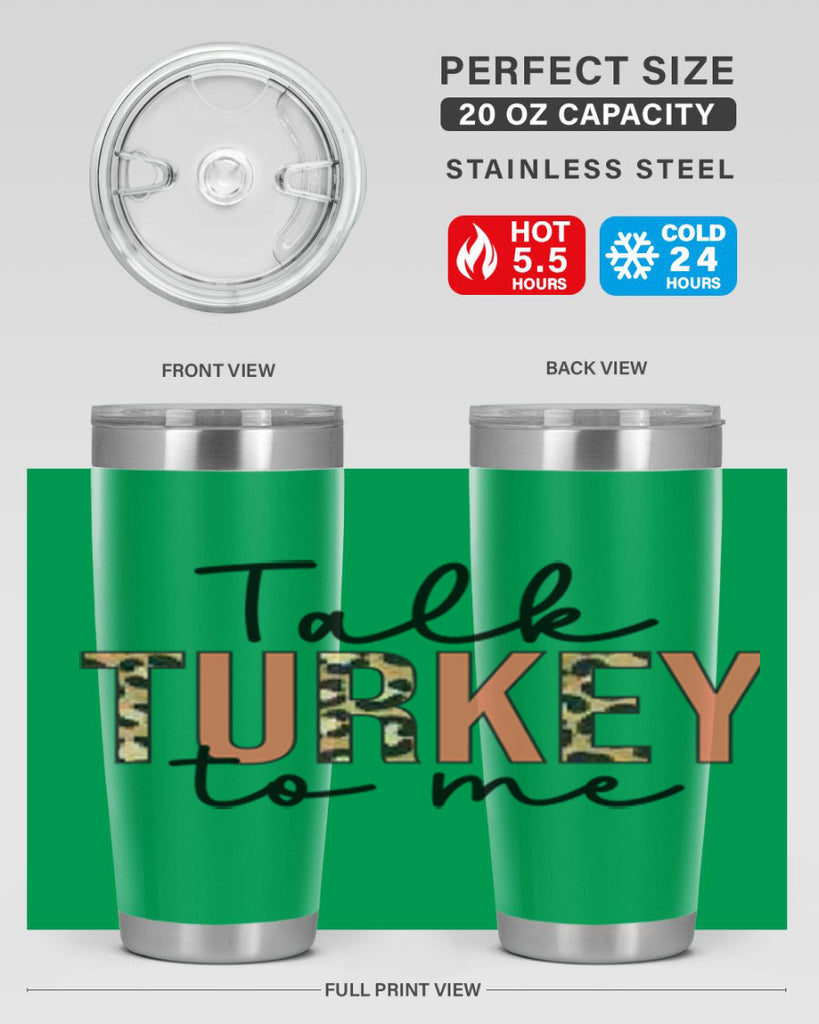 Talk turkey to me 595#- fall- Tumbler