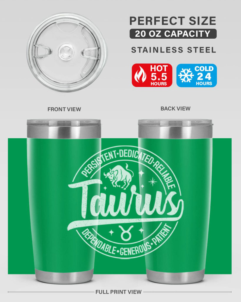 Taurus 495#- zodiac- Tumbler