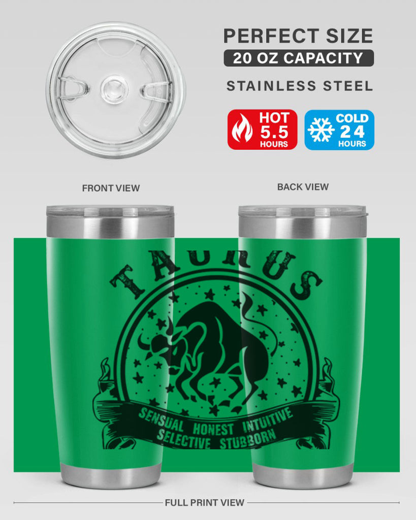 Taurus 5#- zodiac- Tumbler