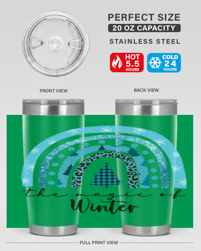 The magic of winter 404#- winter- Tumbler