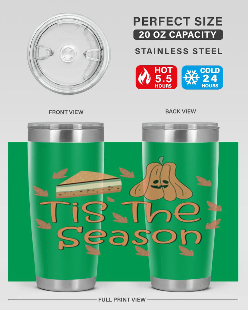 Tis The Season 619#- fall- Tumbler