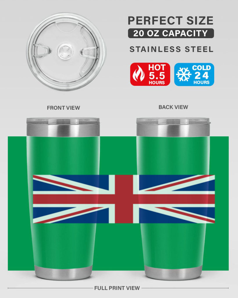 United Kingdom 11#- world flags- Tumbler