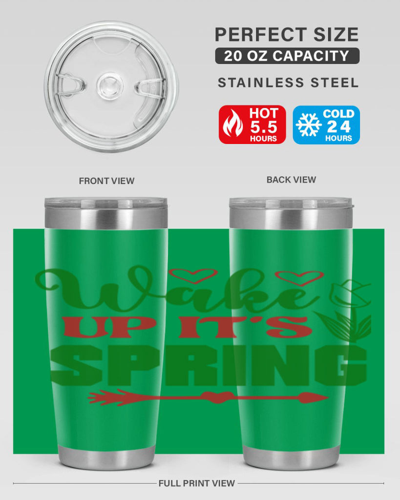 Wake Up Its Spring 562#- spring- Tumbler