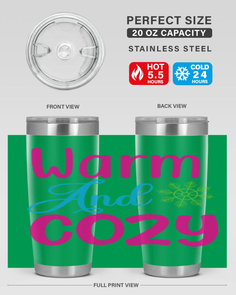 Warm And Cozy 446#- winter- Tumbler