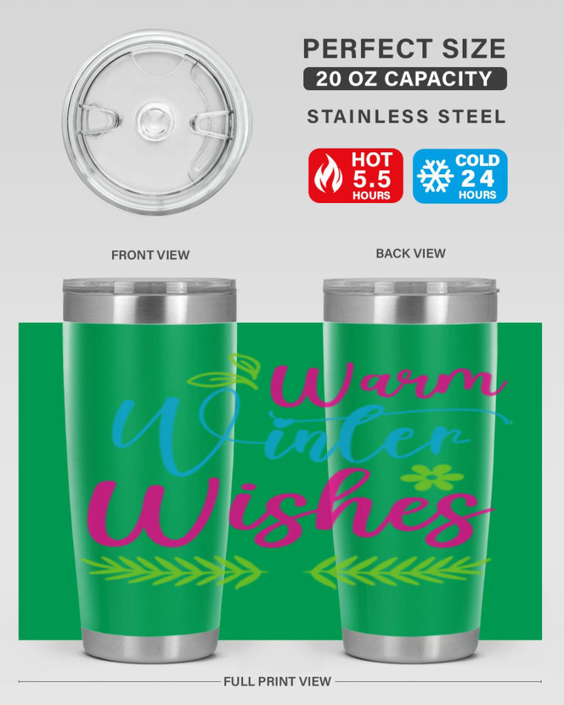 Warm Winter Wishes 450#- winter- Tumbler
