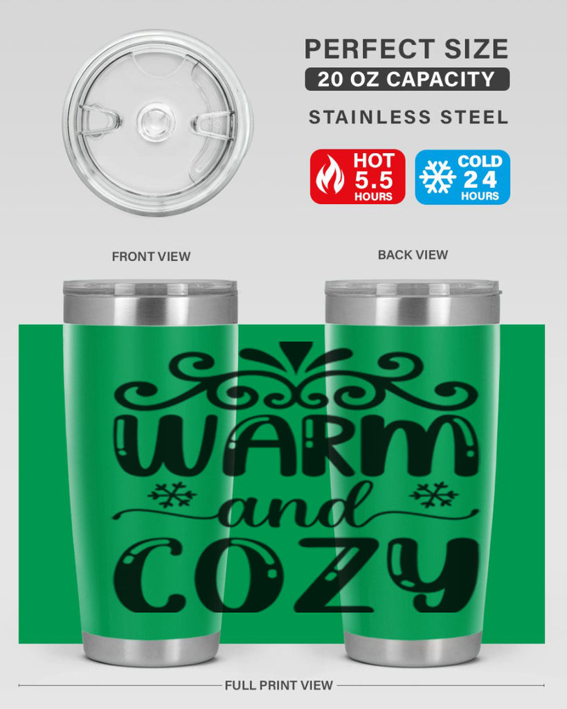 Warm and Cozy 460#- winter- Tumbler