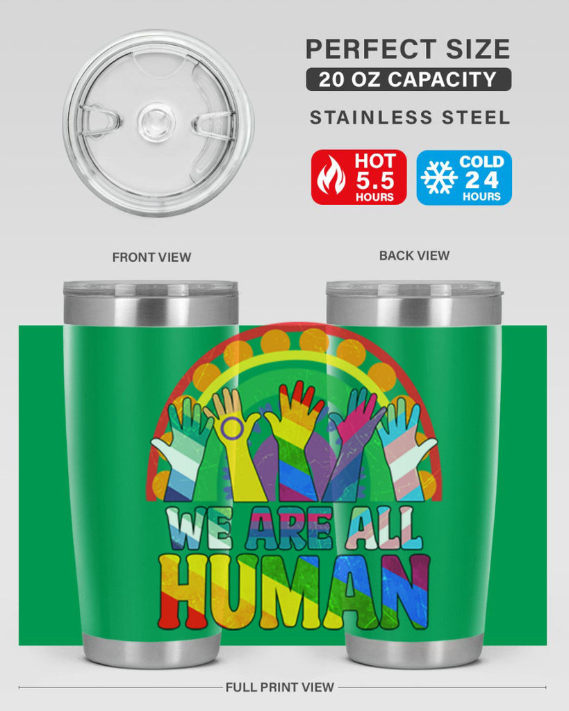 We Are All Human Pride Ally Rainbow Lgbt 25#- lgbt- Tumbler