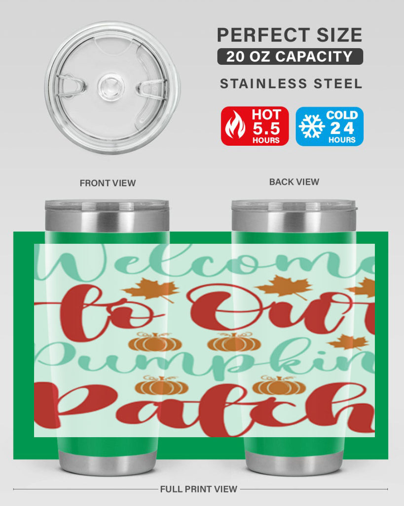 WelcometoOurPumpkinPatch 643#- fall- Tumbler