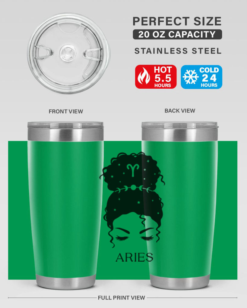 aries 132#- zodiac- Tumbler
