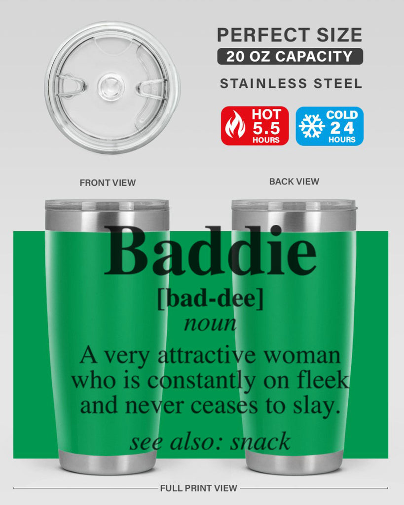 baddie definition 270#- black words phrases- Cotton Tank