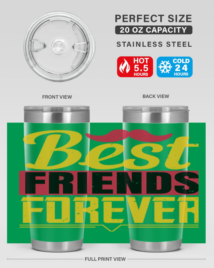 best friends forever 133#- fathers day- Tumbler