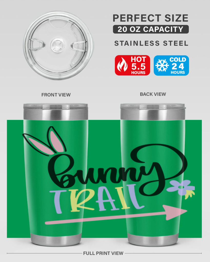 bunny trail 67#- easter- Tumbler