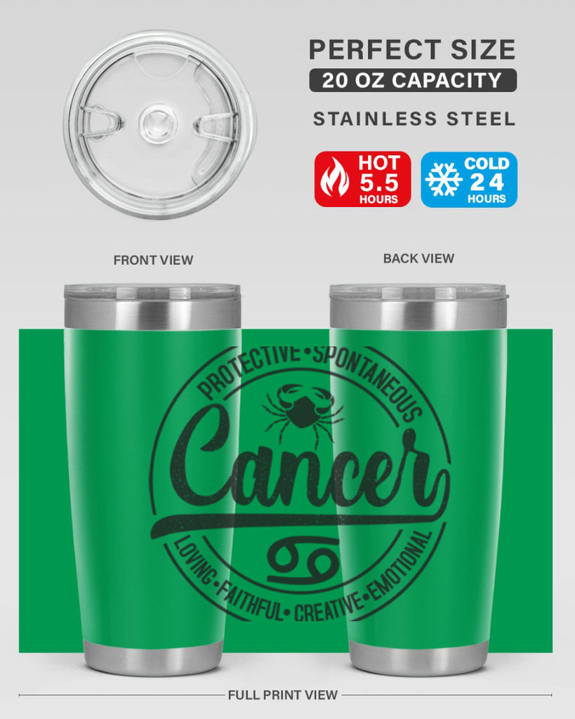 cancer 153#- zodiac- Tumbler