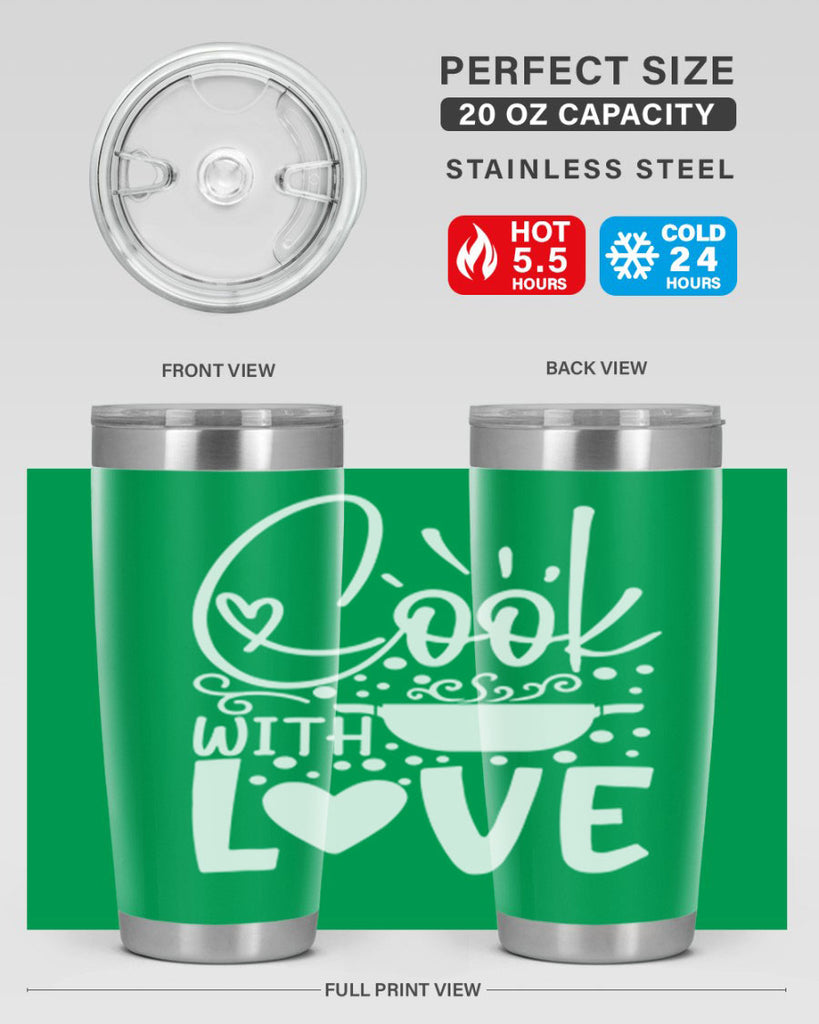 cook with love 44#- kitchen- Tumbler
