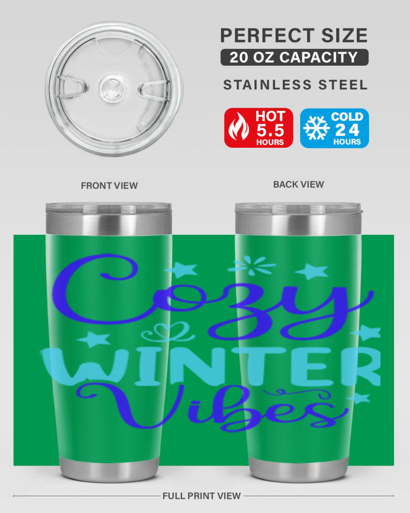 cozy winter vibes 66#- winter- Tumbler