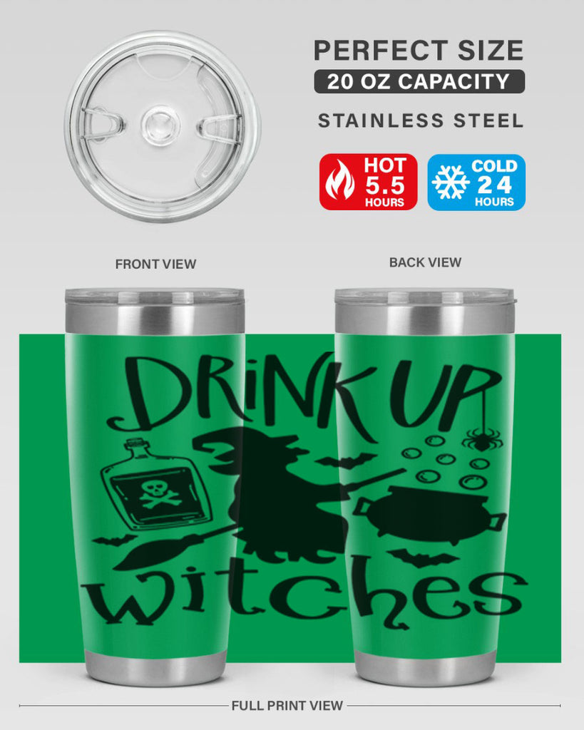 drink up witches 79#- halloween- Tumbler
