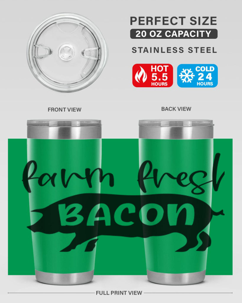 farm fresh bacon 107#- kitchen- Tumbler