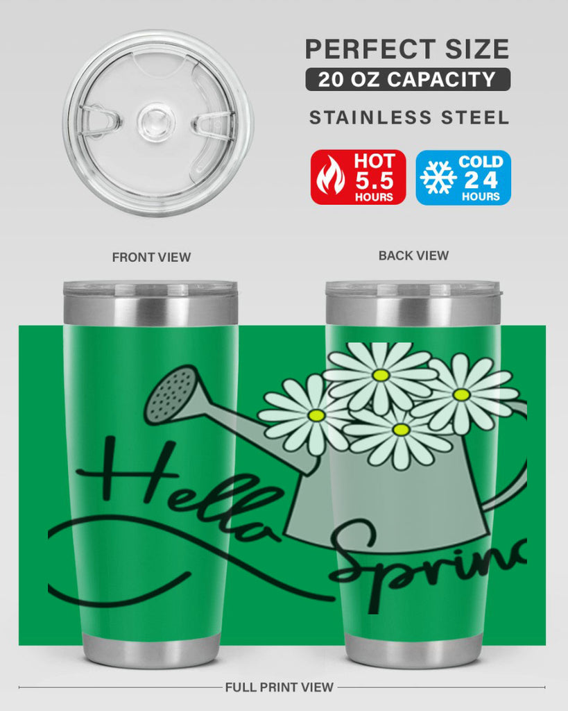 hello spring watering can208#- spring- Tumbler