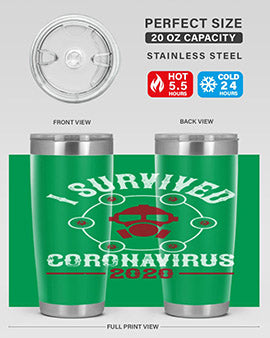i survived coronavirus Style 32#- corona virus- Tumbler